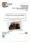 Ville et services durables - Contribution Conseil de développement Nantes