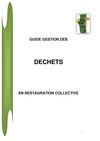 Guide sur la gestion des déchets en restauration collective