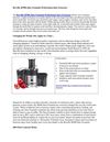 Breville JE900 Juice Fountain Professional Juice Extractor
