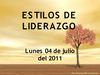 Estilos de Liderazgo