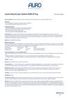 Lasure blanche pour lambris AURO 814 - Fiche technique