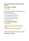 PASOS PARA IMPRIMIR ARCHIVOS DESDE EL BLOG