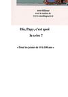 Dis, Papy, c'est quoi la crise ? Fred Oberson