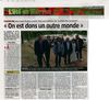 J.L. Borloo en visite aux Settons pour le dispositif vacances pour tous de la ville de Montereau-Fault-Yonne