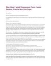 Blog-Shaw Capital Management News: Google Declares War On Slow Web Pages