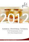Programmheft 2012 des Peter Hess Instituts