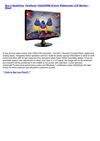Computers & Accessories - ViewSonic VA2232WM 22-Inch Widescreen LCD Monitor - Black