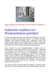 Staatsanwaltschaft Aachen: Untätigkeit der Justizbehörden unfaßbar!