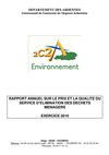 2C2A - Rapport déchets ménagers - 2010