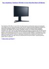 Computers & Accessories - ViewSonic VP2130b 21.3-inch Ultra-Slim Bezel LCD Monitor