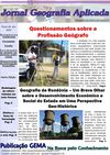 Jornal Geografia Aplicada - Primeira quinzena de agosto 2011