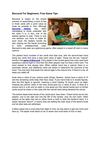 Baccarat For Beginners: Free Game Tips