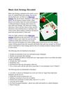 Black Jack Strategy Revealed