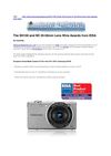 The SH100 and NX 20-50mm Lens Wins Awards from EISA