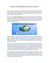 Finding the Best 800 Numbers for Your Business