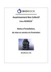 Notice installation BIOROCK D5 - 27 pages