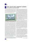 Sobre Juan de Sesé, compositor calandino. Tras la pista de un ilustre desconocido ['Kolenda', Febrero 2011, nº 97] 