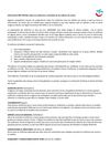 Informacion sobre uniformes y utensilios de Cocina