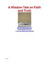 A Wisdom Tale on Faith and Truth 