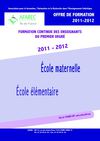 AFAREC IDF Catalogue enseignants et chefs d'établissement 2011-12