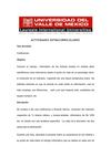 Act. Extracurriculares