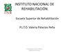 Terapia fisica y ocupacional