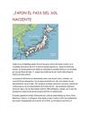JAPON EL PAIS DEL SOL NACIENTE