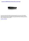 Disc Players & Recorders - LG BD640 Network Wireless Blu-ray Disc Player