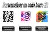 Qr code Flashcodes ou code barre 2D