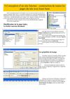 Etape 5 : Réaliser la 1er page index, auto-centrée. et les autres pages avec leurs liens