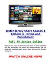 Watch Jersey Shore 4x4 Season 4 Episode 4 s04e04 - Crime and Punishment