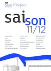 Théâtre de l'Ouest de la Plaine de France Silvia Monfort - Saison 2011/2012