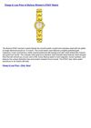 Bulova Women's 97S47 Watch