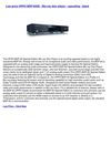 Disc Players & Recorders - OPPO BDP-83SE - Blu-ray disc player - upscaling - black