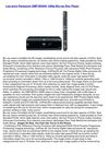 Disc Players & Recorders - Panasonic DMP-BD30K 1080p Blu-ray Disc Player