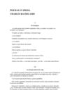 CHARLES BAUDELAIRE - POEMAS EN PROSA