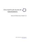 Tutorial de Geogebra en español