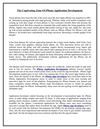 The captivating zone of iPhone Application development