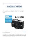 AP Award Winners 2011 - the NX100 and the NX10!