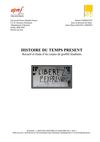 Histoire du temps présent. Recueil et étude d'un corpus de graffiti étudiants