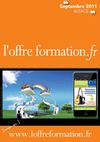 l'offre formation - Alsace - Septembre 2011 - supplément de L'offre d'emploi Alsace