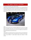 Bugatti Veyron 1