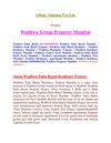 Wadhwa Palm Beach Nerul affinityconsultant.com Wadhwa Palm Beach Residency Projects Mumbai