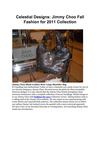 Celestial Designs: Jimmy Choo Fall Fashion for 2011 Collection