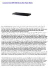 Disc Players & Recorders - Sony BDP-S580 Blu-ray Disc Player (Black)