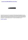 Disc Players & Recorders - Sony BDPS1000ES Blu-ray Disc Player