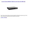 Disc Players & Recorders - Sylvania NB500SL9 1080p Blu-ray Disc Player with HDMI Cable