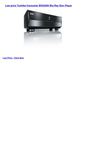 Disc Players & Recorders - Toshiba Consumer BDX2000 Blu-Ray Disc Player
