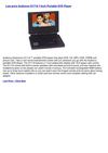 Portable Audio & Video - Audiovox D1718 7-Inch Portable DVD Player