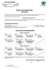 Fiche d'autorisation aux activités annuelles 2011 2012